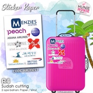 Luggage Sticker - Airlines 7 - Luggage Suitcase Sticker