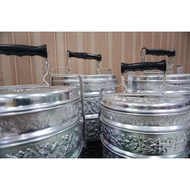 Carved Aluminum Food Container Size 16cm 18cm 20cm 22cm 24cm 30cm 34cm