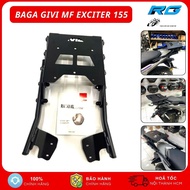Baga Givi MF Exciter 155 Foldable Genuine New Model Stainless Steel Givi Case Mount for Easy Install