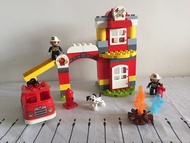 正版 LEGO Duplo Fire Station 消防局積木