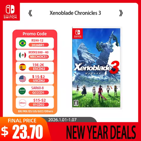 Xenoblade Chronicles 3 -Nintendo Switch Game Deals - Solid Game Cassette Support For Multiple Langua
