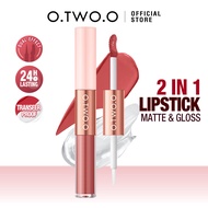 O.TWO.O Double-ended Lipstick SC065 Velvet Matte Finish2Combination1Lip Gloss Lipstick