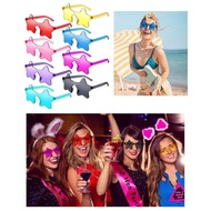 New cross-border five-pointed star sunglasses Candy Color Star Decorated Sunglasses Party Dance Funn