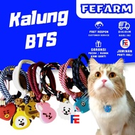 Kalung Kucing Army Bts Kalung Kucing Unik Keren Karakter Aksesoris Kucing FEFARM