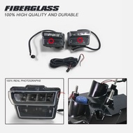 Nissan GTR35 R35 facelift front bumper DRL daytime led light fog lamp daylight bodykit R GTR 35 skyl