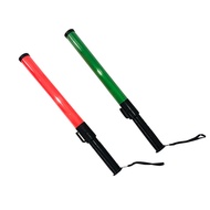 Rechargeable Traffic Baton Fluorescent Stick Red Green Luminous Stick LED Baton Safe Baton LED Flash