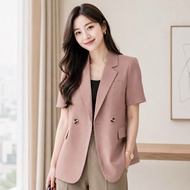 Pink Blazer Very Gentle Korean Style (Zenzea) Bought But Never Worn.