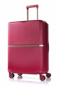 春節限量買一送禮 Samsonite MINTER SPINNER 69/25 EXP RED 25吋 流金箱 中型托運箱 可擴張 紅色 搵喼More易
