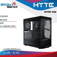 HYTE Y40 ATX PC Case - Black/Red/White