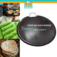 Kuali Roti Canai /Burger Hot Plate / Kuali Roti Jala / Kuali Burger / Kuali Leper Bulat/  Flat Burge