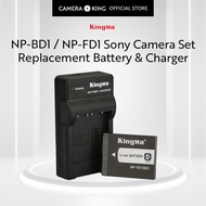 [KingMa] NP-BD1 / NP-FD1 Replacement Battery / Set / Charger for Sony Cameras using BD1 / FD1 Batter