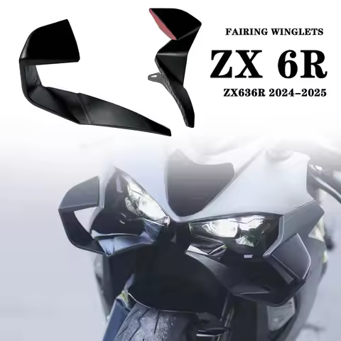For KAWASAKI Ninja ZX-6R NINJA ZX 636 ZX6R 2024-2026 New Motorcycle front spoiler winglet spoiler ae