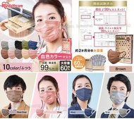 日本IRIS大容量彩色口罩