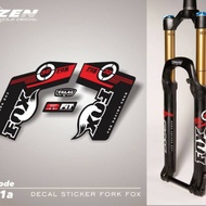 FOX FORK DECAL STICKER