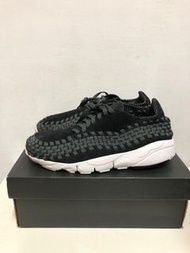 Nike Air Footscape Woven NM  黑灰 編織 休閒鞋 運動鞋 陳冠希