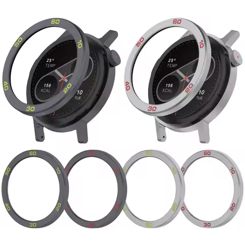 Metal Bezel+Tempered Glass For CMF BY NOTHING Watch Pro 2 Bumper Shell Case Rings For CMF Watch Pro2