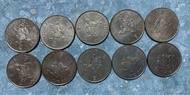 香港1997回歸1元硬幣 10個