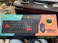 【吉兒二手商店】KTNET V20 機械手感懸浮式有線鍵盤 此商品沒有附滑鼠