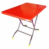 Ready StockTKTT 2'x3' Square Plastic Table/ Dining Table/ Writing Table/ Mamak Table/ Study Table/ Tuition Table/ Outdoo