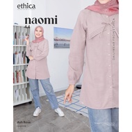 Tunik ETHICA NAOMI 44 DUSTY GREEN ASH ROSE || Atasan Tunik Dewasa Ethica (COD)