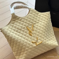 Real Shot icare Tote Bag Shopping Handbag Genuine Leather Female Diamond Child Mother Underarm GUNZ