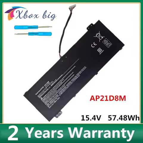 New AP21D8M Laptop Battery For ACER AP21D8M Built-in laptop battery 3574mAh 15.4V