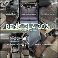 (ฟรีแถม3) พรม6D BENZ GLA 2021 ใหม่ เต็มคัน พร้อมส่งทุกสี