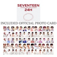 SEVENTEEN 24H JAPAN 2ND MINI ALBUM OFFICIAL PHOTO CARD / S.COUPS JEONGHAN JOSHUA JUN HOSHI WONWOO WO