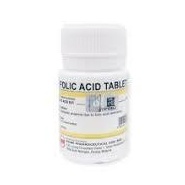 Prime Folic Acid 5mg(Vitamin B9) 100 Tablets
