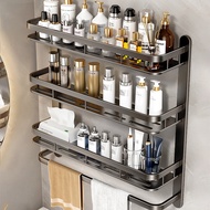 Bathroom Rack Towel Holder Shower Caddy Shelf Shampoo Holder Bathroom Organizer Accessories Bathroom Essentials