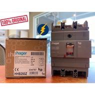 Hager MCCB HHB250Z X250 3Pole 25kA 250Amp