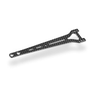 XRay 301076 X4F GRAPHITE UPPER DECK - SPLIT REAR - 2.0MM