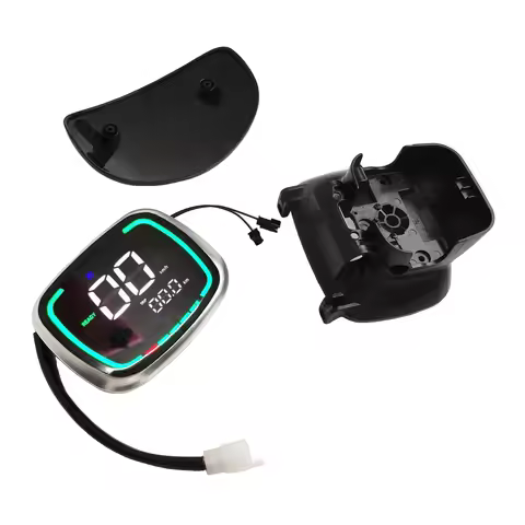 Electric Bike Display EBike Control Panel 6PIN Interface Easy To Install High Light Wide Screen Larg