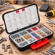 Maxbuilt Multipurpose Plastic Tool Box 16x9x4.5 Cm - Black