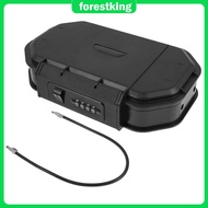 Anti Theft Portable Safe Box Drop Proof Portable Travel Safe with Removable Steel Cable and 4 Digits