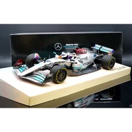 [MASH] Minichamps 1/18 Mercedes-AMG W13 E 63 F1 2022 Miami Station