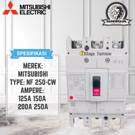 MCCB BEAKER MITSUBISHI 125a 150a 200a 250a Original