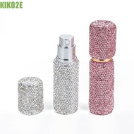 KIKO2E Diamond-encrusted Perfume Bottle, 10ml Mini Refillable Spray Bottle, Atomiser Luxury Empty Sh
