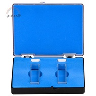 Quartz Cuvette,Spectrophotometer Cuvettes 10 mm Path Length, 45mm Height, 3.5 ML Capacity - 2 PCS