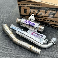 Draco GTX RBT modified duckknalpot with bass sound, TR2 type TITAN Series
