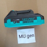 baterai bor cordless impact drill nrt pro 340 new tipe lxt makita 20v