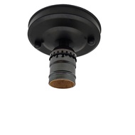 2pcs E26 Retro Knob Lamp Holder E27 Screw Ceiling Wall Lamp Holder Steering Positioning Surface Moun