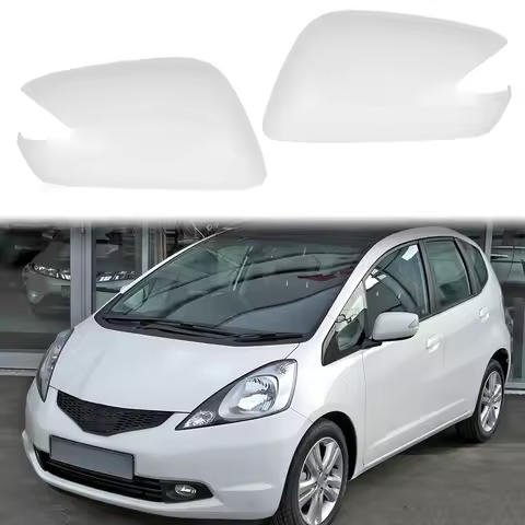Side Rearview Mirror Cap Cover For Honda Fit Jazz GE6 GE8 GP 2009 2010 2011 2012 2013 Mirror Cover S
