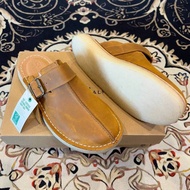 CLARKS SANDAL DESERT TREK  [READY STOCK] Genuine YELLOW SUEDE Leather  S1010001 SELIPAR KULIT LELAKI