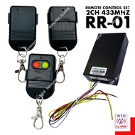 AUTOGATE GATE DOOR REMOTE CONTROL 433MHz ( receiver / remote control )