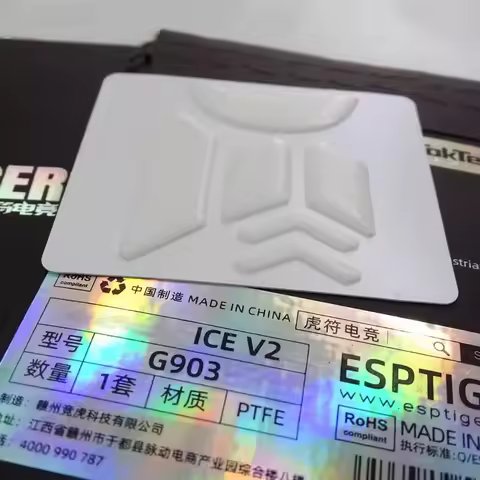Original ESPTIGER ICE Version Arc 2 Mouse Feet Skates For Logitech G903 mouse Glides Arc Edge