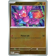 Pokemon Gligar Card - 049/094 - Reverse Holo Common