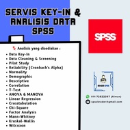 SERVIS DATA ANALISIS SPSS KEY IN DATA CLEANING SERVICE SPSS 29 SPSS 30