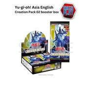 Asia English Yugioh Creation Pack 02 booster box