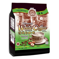 COFFEE TREE 咖啡樹 金裝檳城白咖啡 三合一 榛果風味 600g